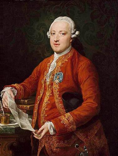 Pompeo Batoni Portrait of Jose Monino, 1st Count of Floridablanca oil painting picture